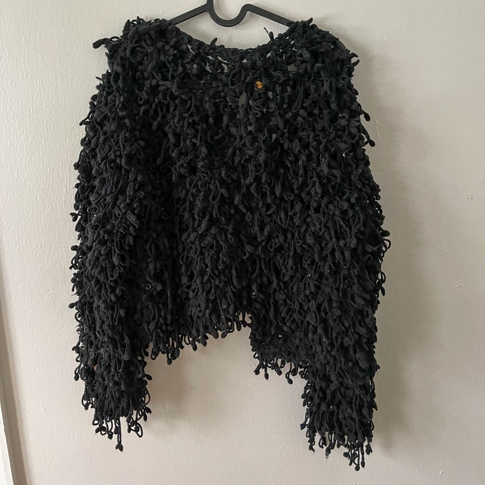 Textured Knit Slight Crop Jacket - Picture 7 of 11
